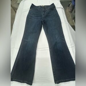 Madewell Indigo Curvy Cali Demi Boot Cut Jeans Size 28